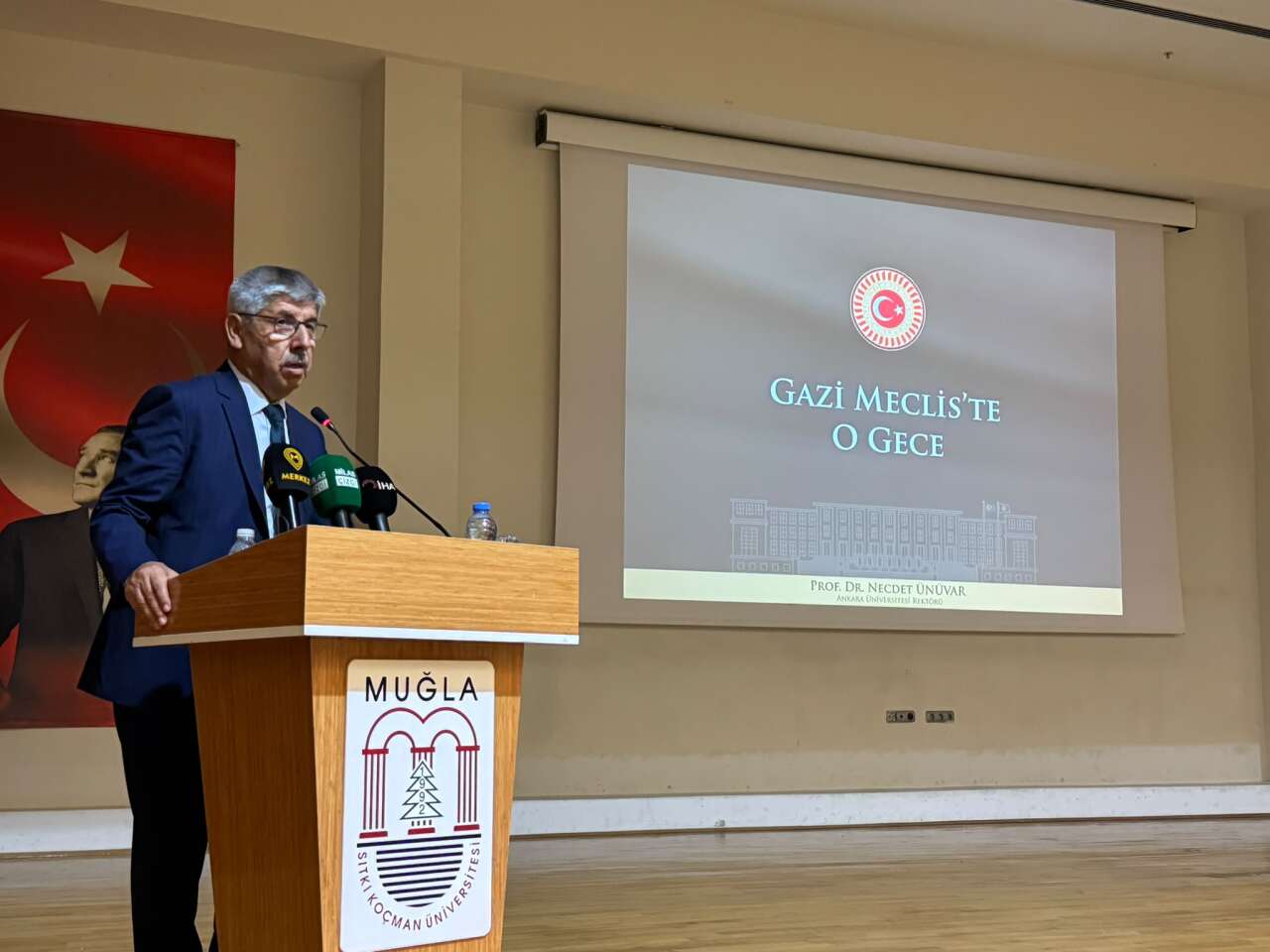 MSKÜ’de “Gazi Meclis’te O Gece” Konferansı: Necdet Ünüvar 15 Temmuz’u Anlattı 7